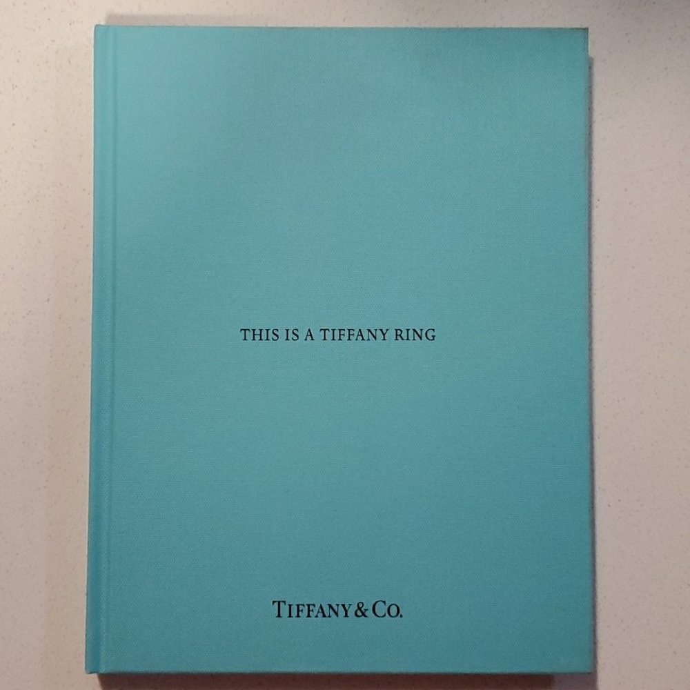 Tiffany & Co Engagement Small Coffee Table Book